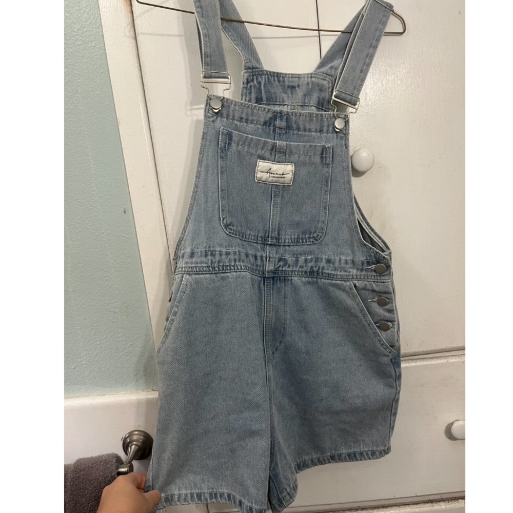 Buckle Sky Blue Denim Overalls